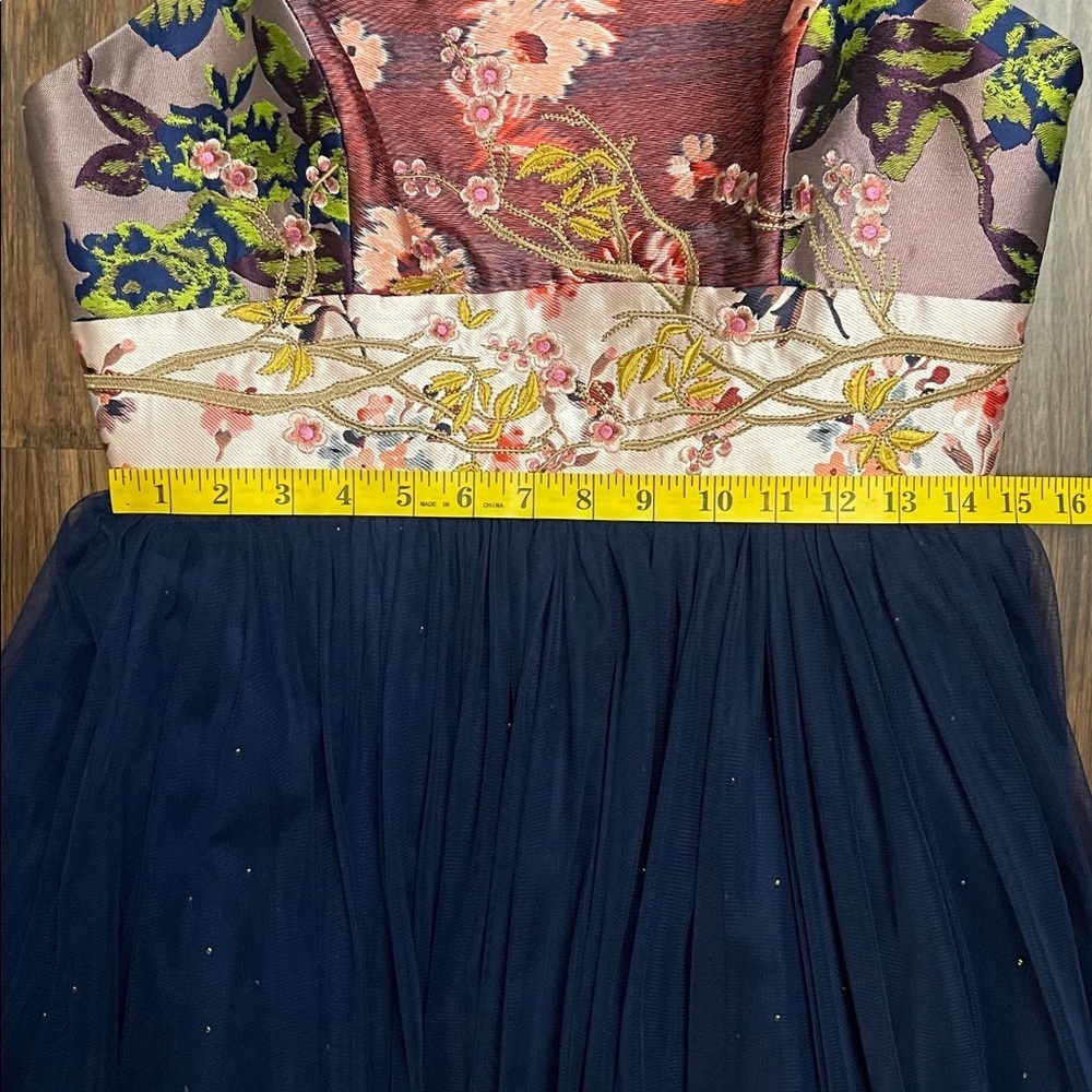 NWT Anthropologie Moulinette Soeurs Rare Tulle Skirted Floral Dress 10 - Picture 8 of 16
